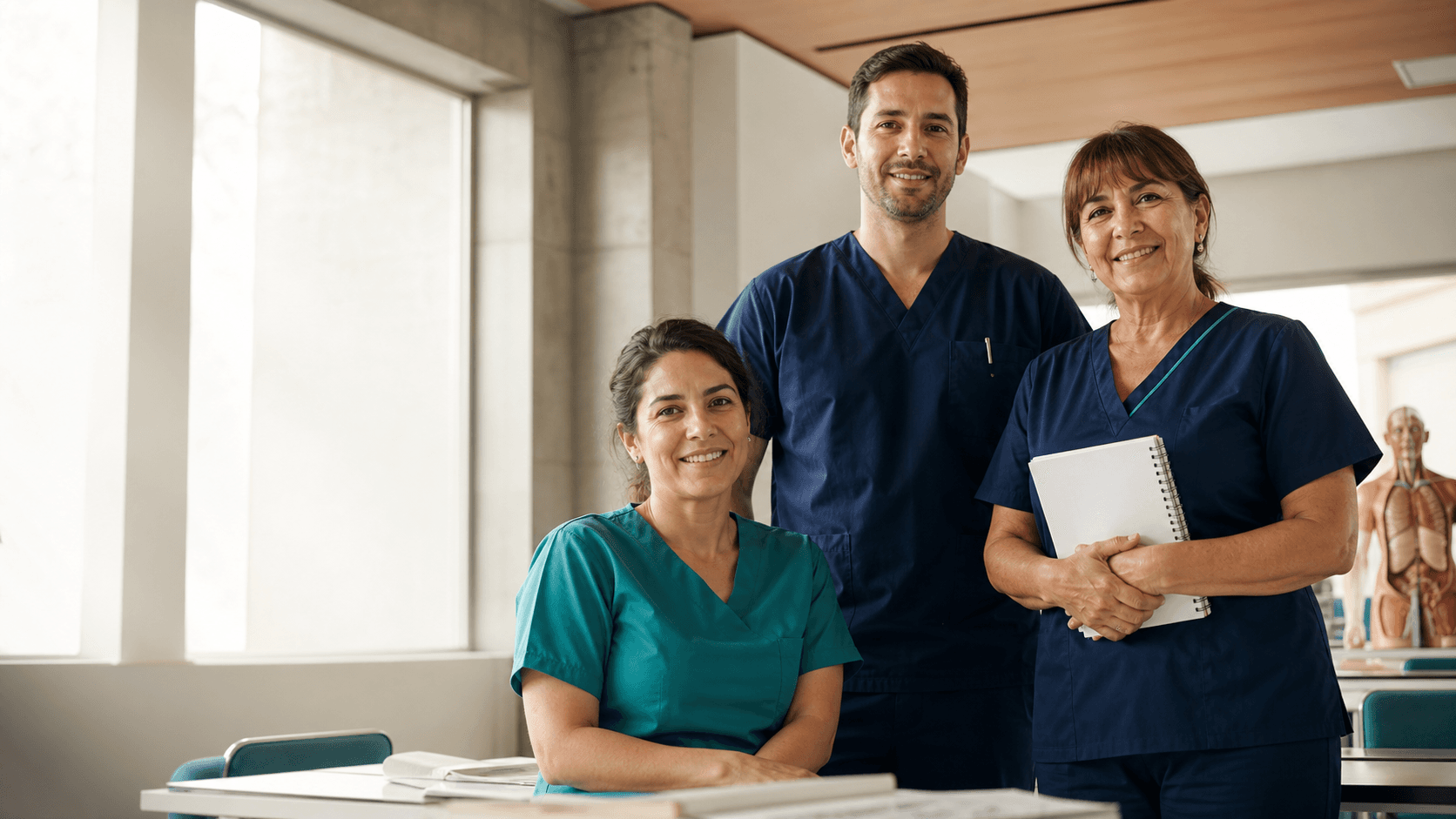 Profesionales de enfermería de Santa Fe
