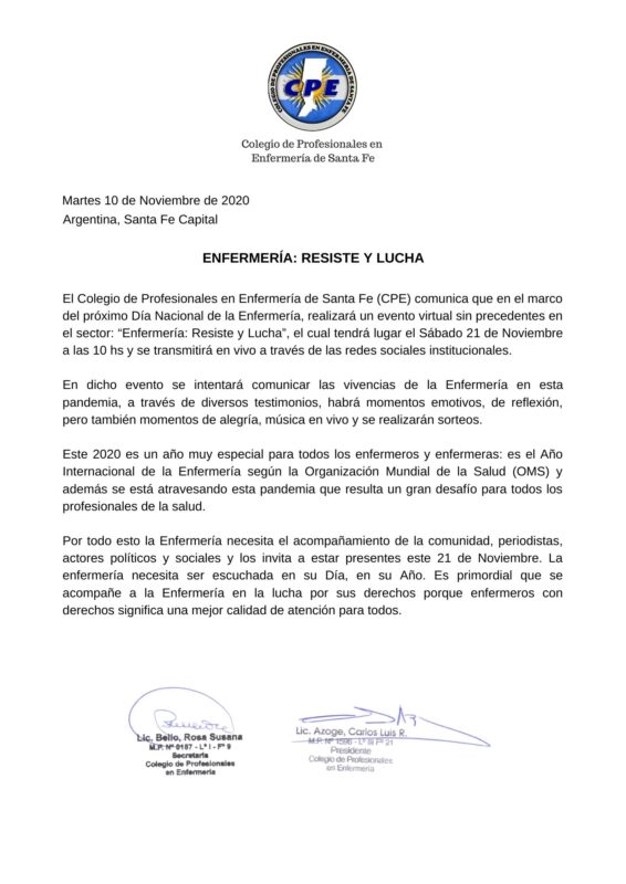 Colegio de Profesionales en Enfermería de Santa Fe