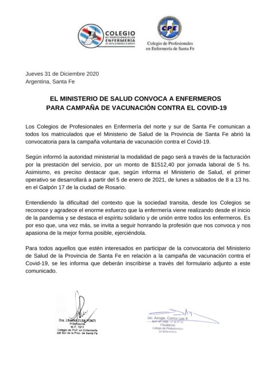 Colegio de Profesionales en Enfermería de Santa Fe