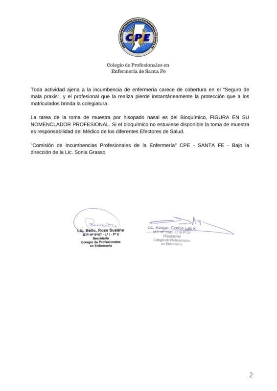 Colegio de Profesionales en Enfermería de Santa Fe